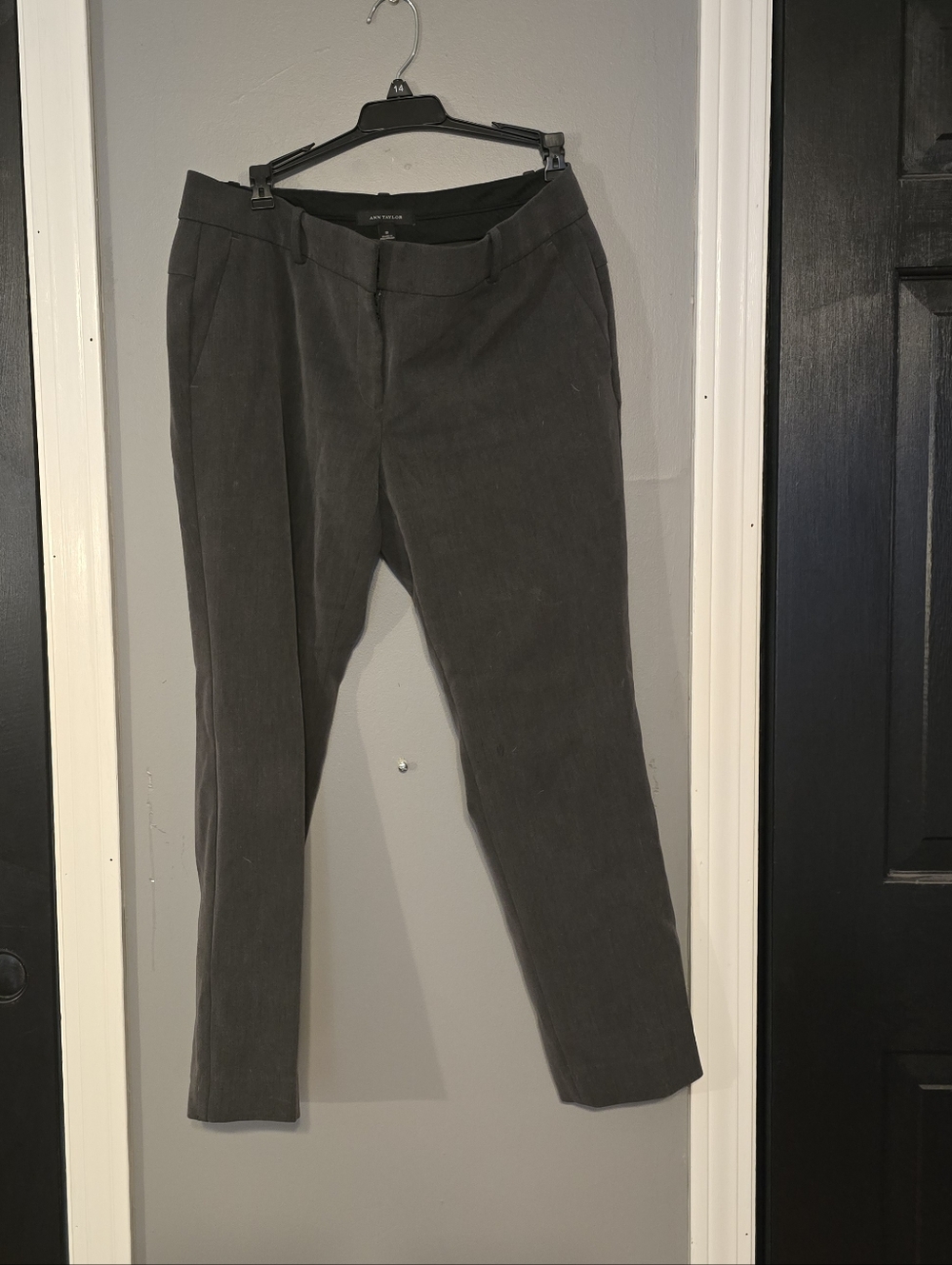 Ann Taylor Women's Charcoal Dress Trousers